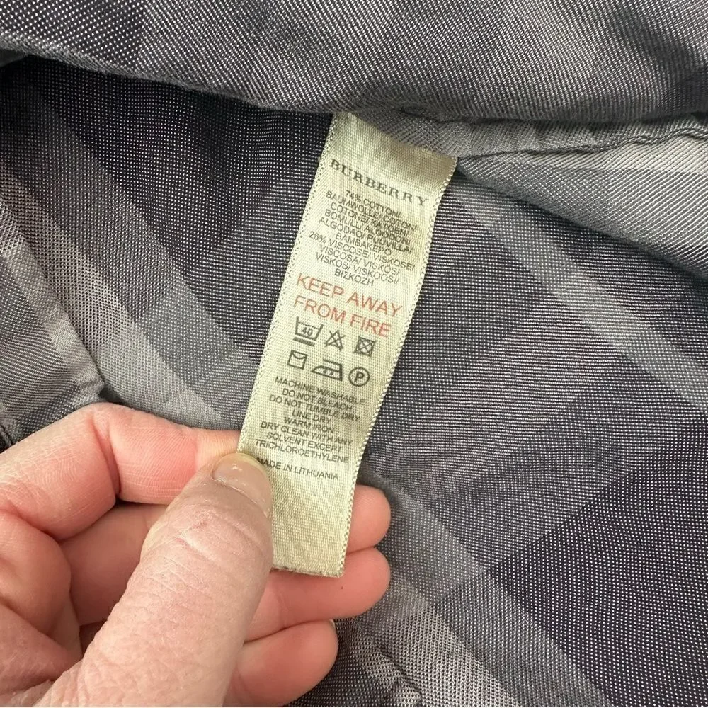 [Burberry] Girls Purple Tunic Shirt Dress - Size 5T